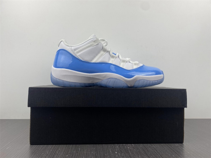 air jordan 11 retro low "carolina 2017 release" 528895-106