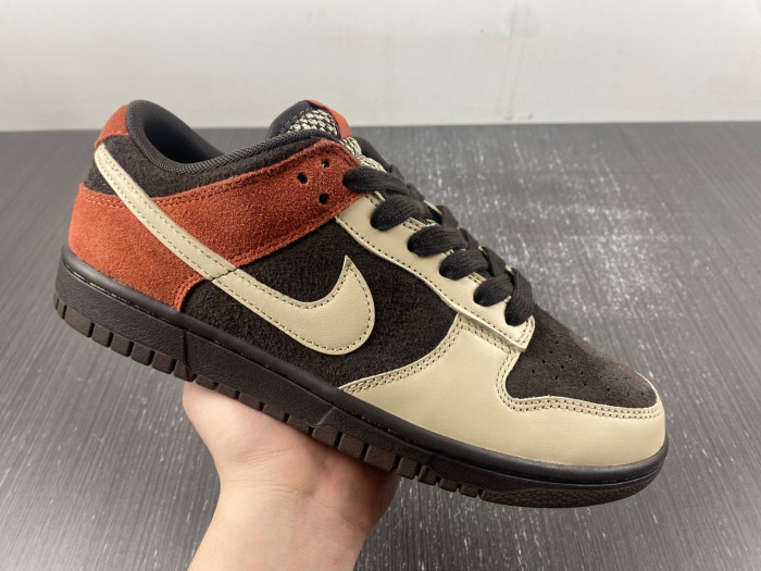 nike dunk low “red panda” fv0395-200