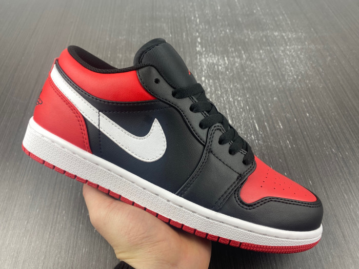 air jordan 1 low “alternate bred toe” 553558-066