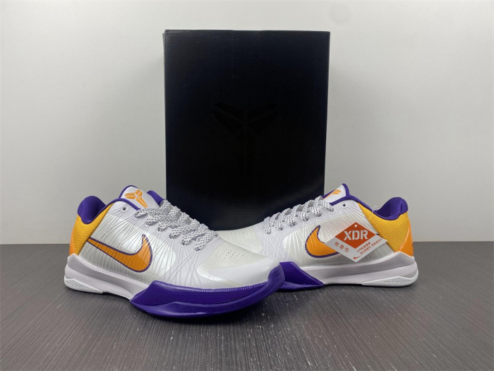 nike kobe 5 lakers 386430-102