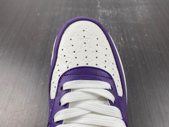 l**isV*t*n x nike air force lv purple 20230213