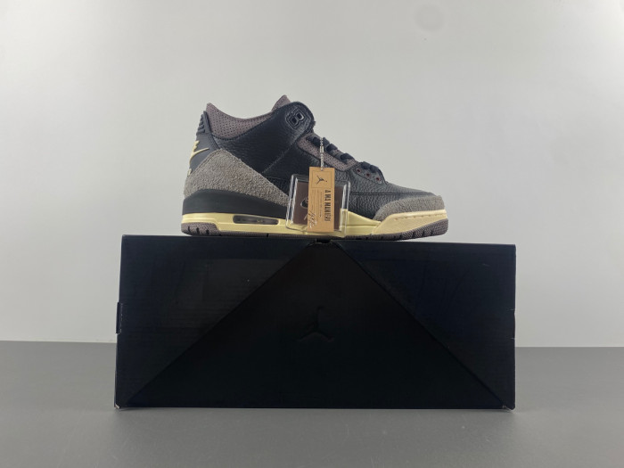a ma maniere x air jordan 3 “black” fz4811-001
