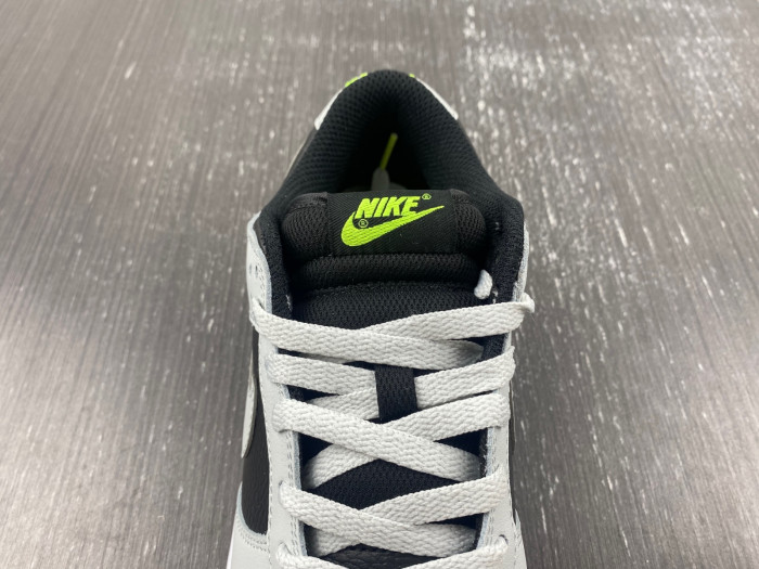 nike dunk low grey panda volt fd9756-001