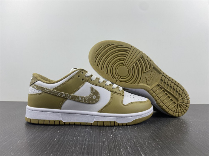 nike dunk low essential paisley pack barley dh4401-104