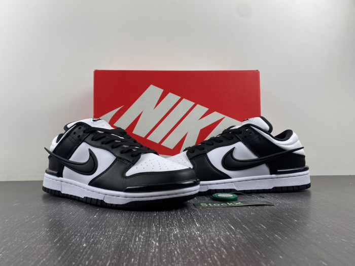 nike dunk low twist panda (women