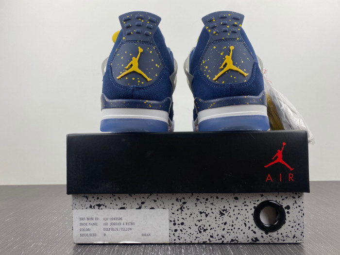 air jordan 4 retro michigan (pe) aj4 1036660