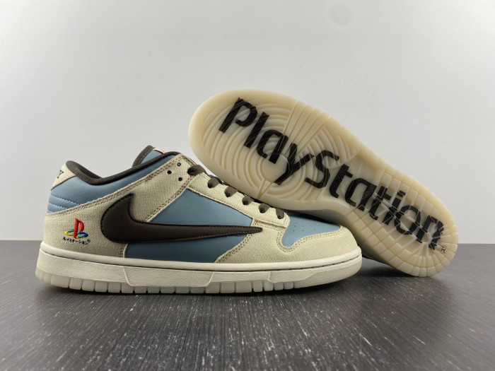 nike dunk low travis scott x playstation cu1726-800
