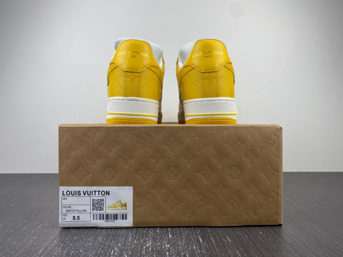 l**isV*t*n x nike air force lv yellow 20230213