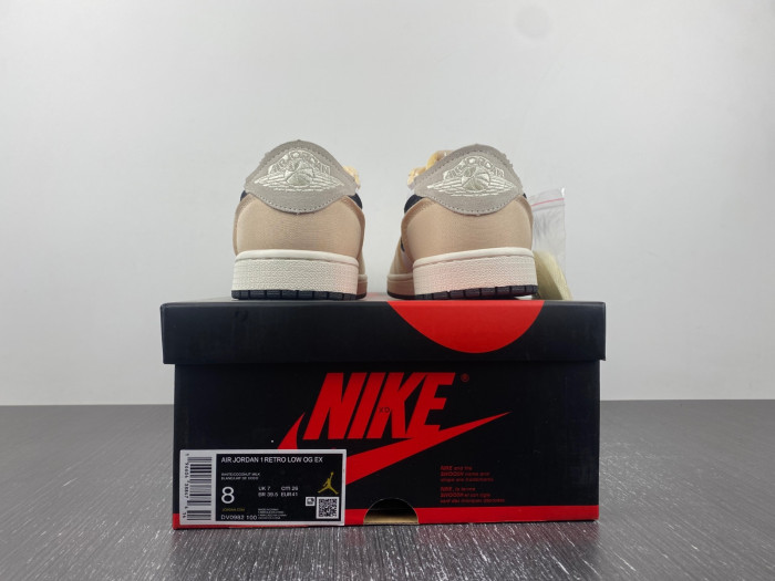 air jordan 1 retro low og ex coconut milk dv0982-100