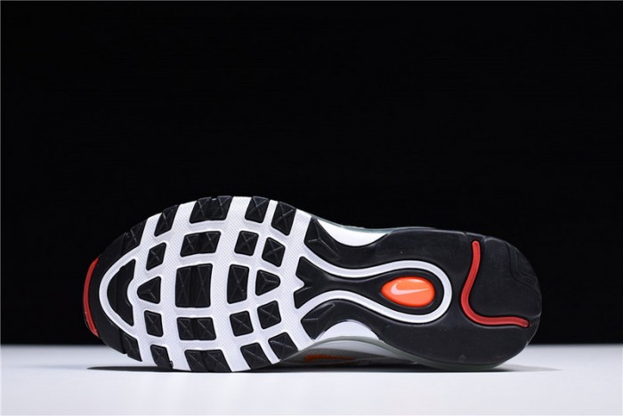 nike womens air max 97 white-orange flower 921733-101