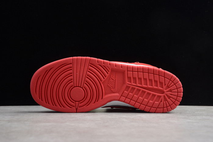 off-w x nike dunk low university red ct0856-600