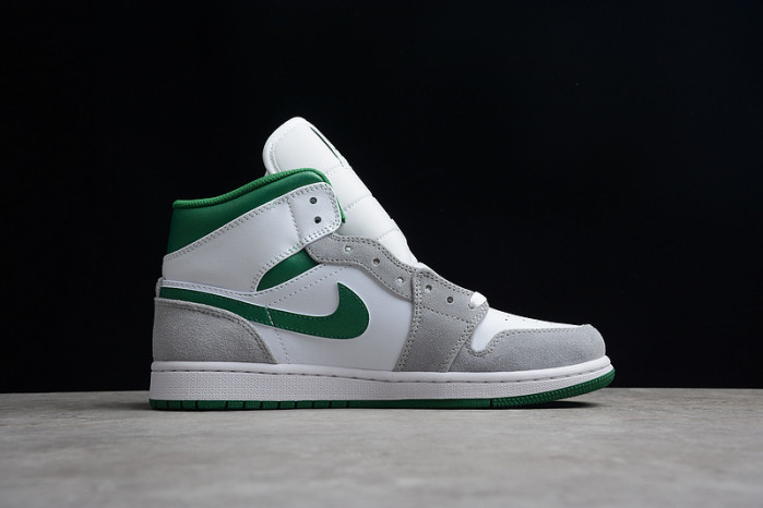 air jordan 1 mid grey green dc7294-103