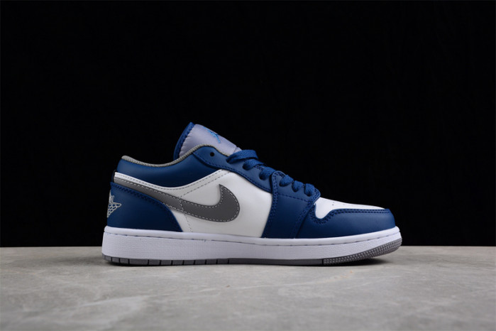 air jordan 1 low “true blue” 553558-412