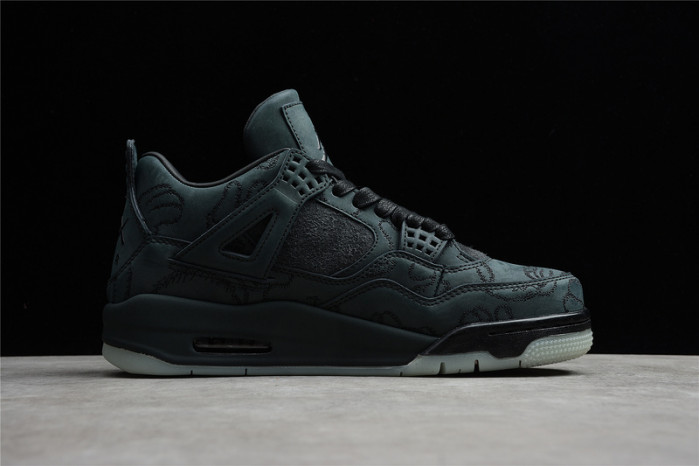 nike air jordan 4 retro kaws black 930155-001