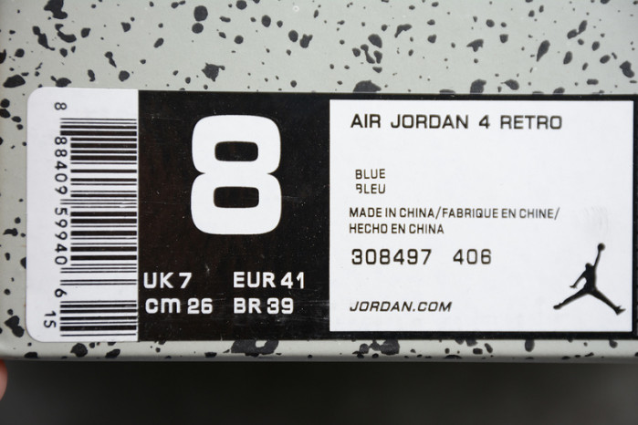 travis scott x air jordan 4 “houston oilers” university blue 308497-406