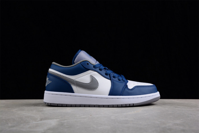 air jordan 1 low “true blue” 553558-412
