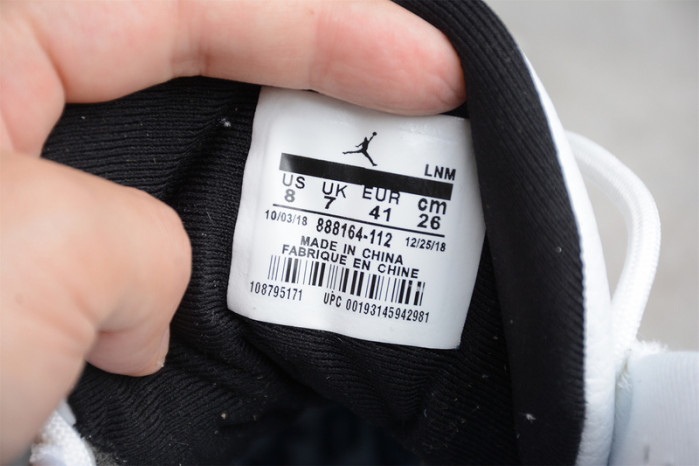 air jordan 13 retro sngl day "love and respect" black/ white mens 888164-112