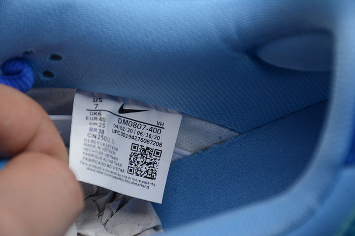 nike sb dunk low “blue raspberry” dm0807-400