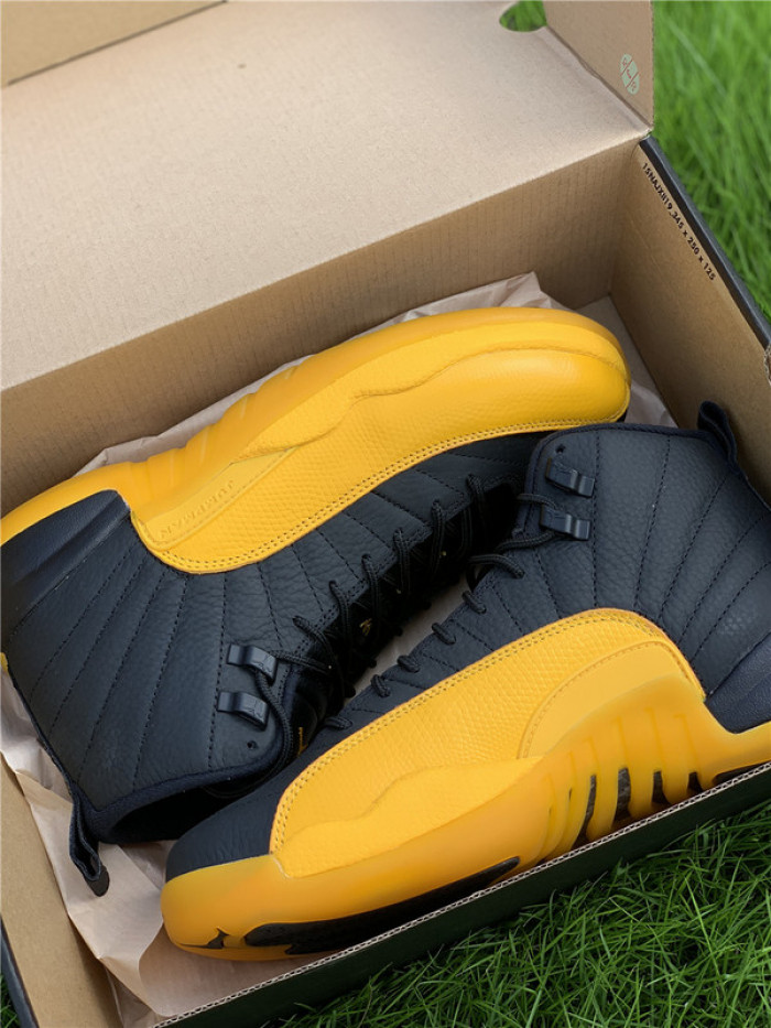 air jordan 12 retro "university gold" 130690-070