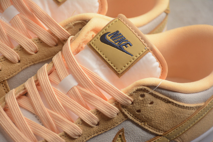 nike dunk low celestial gold suede dv7411-200