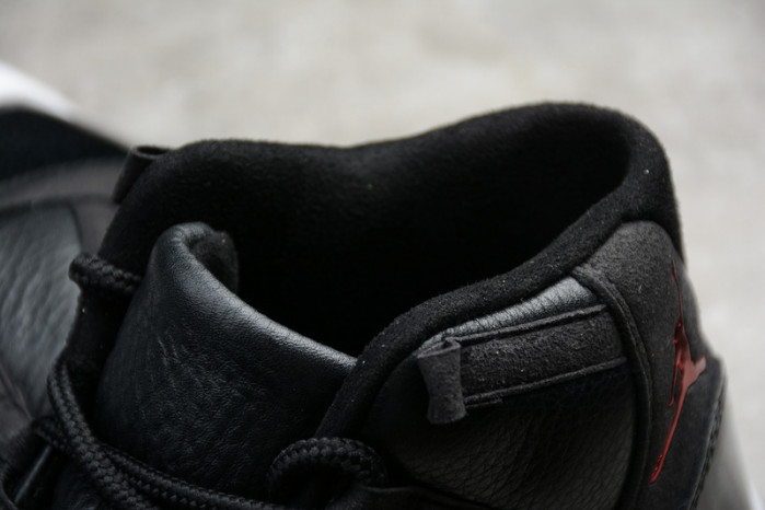 jordan 11 retro bp "72-10" black 378037-002
