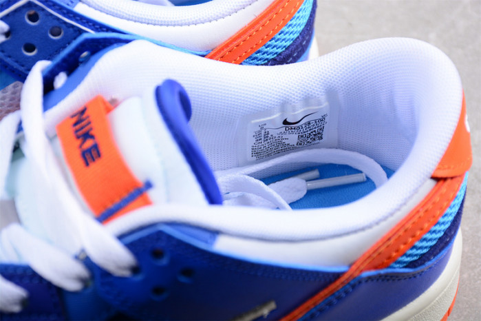 nike dunk low scrap knicks dm0128-100