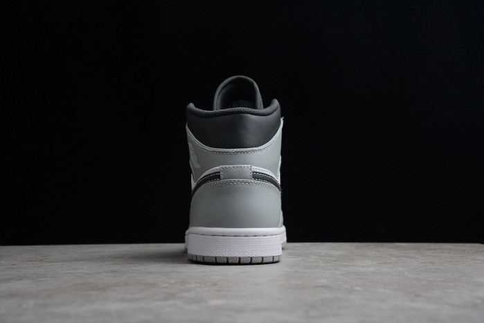 air jordan 1 mid light smoke grey 554724-078