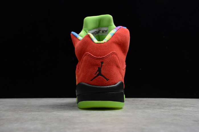 air jordan 5 solar orange what the cz5725-700
