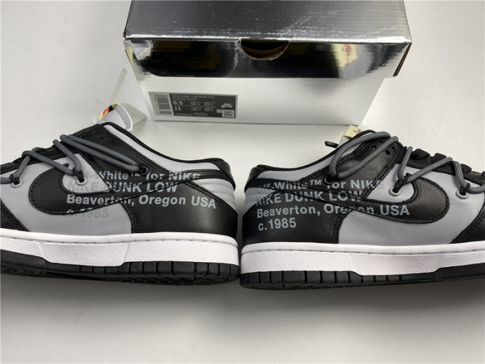 off-w x nike dunk low black salt ct0856 007