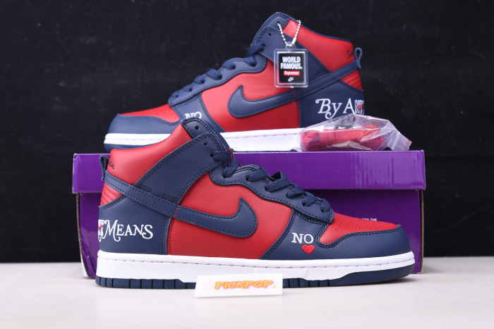 nike dunk high spme by any means navy dn3741-600