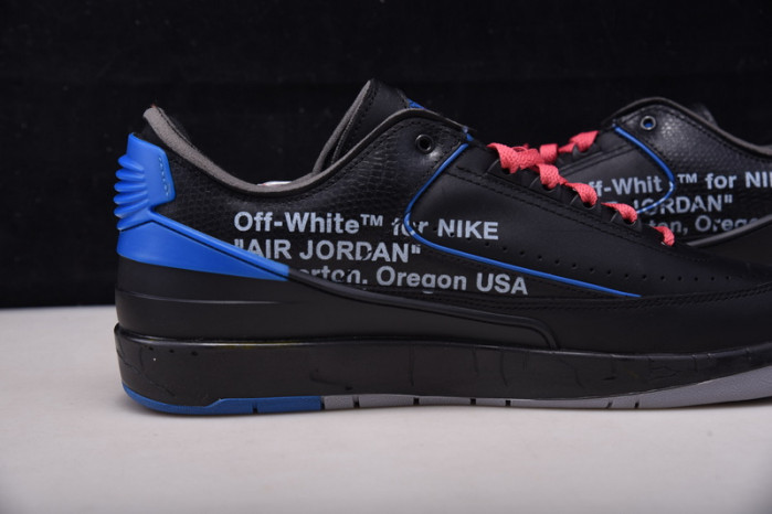 air jordan 2 retro low sp black blue dj4375-004
