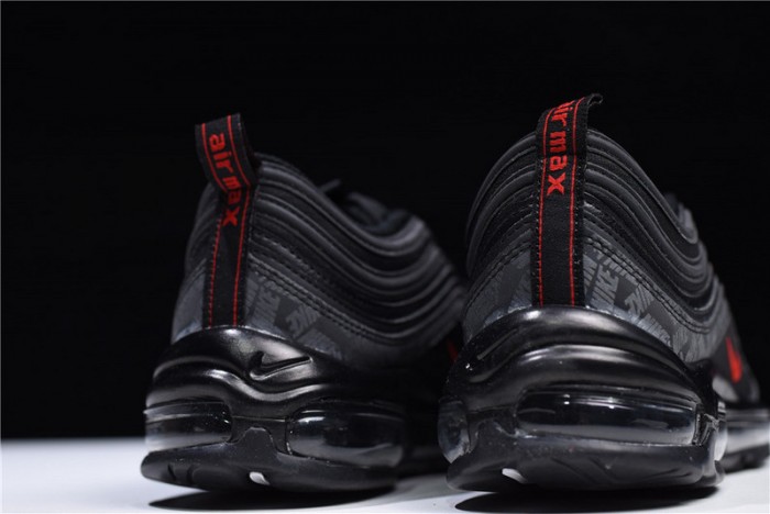 nike air max 97 reflective logos black ar4259-001