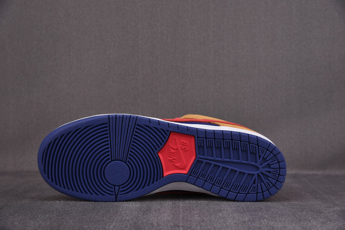 nike sb dunk low reverse papa bear bq6817-700