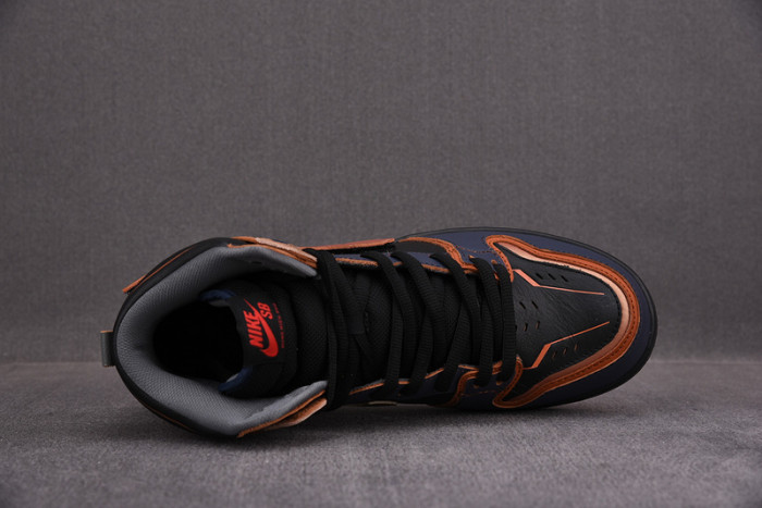 gundam x nike sb dunk high "banshee" dh7717-400