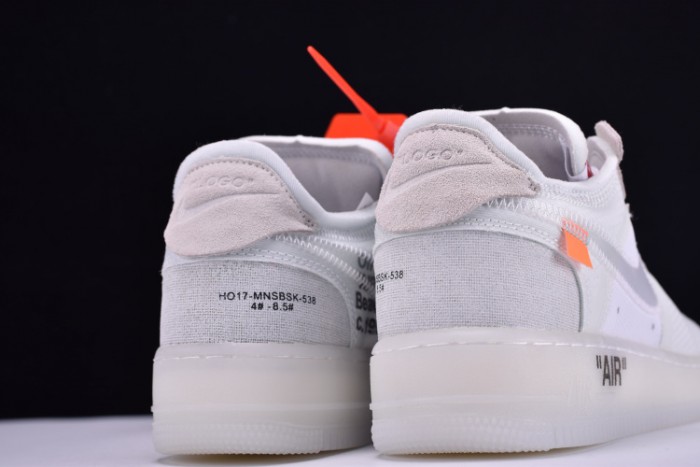 nike air force 1 low ow all white ao4606-100