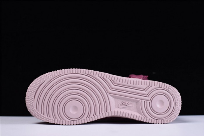nike sf air force 1 one fif vintage wine particle rose aj1700-600