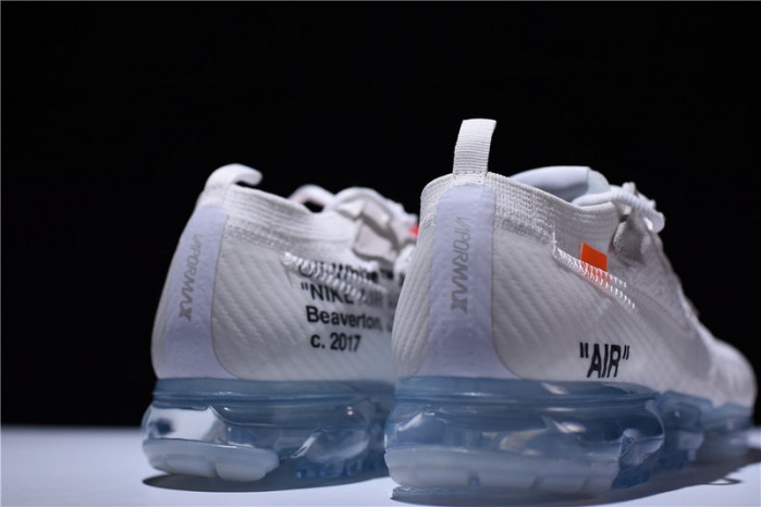 ow nike air vapormax 2018 white aa3831-100