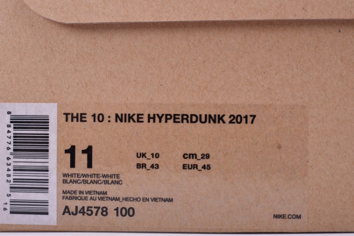 ow x nike hyperdunk 2017 fk the ten 10 virgil abloh aj4578-100