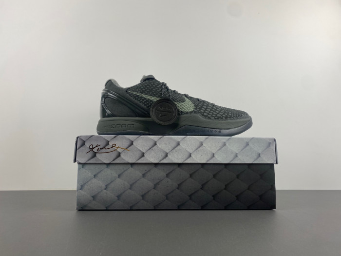 nike kobe 6 black mamba collection fade to black 869457-007