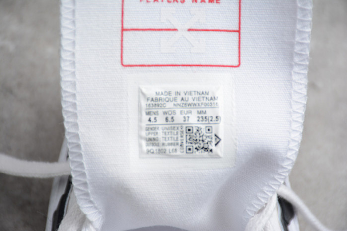 CONVERSE CHUCK 70 HI X OFF WHITE OG00105