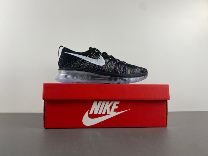 Nike Flyknit Air Max Black Multi-Color 620469-015