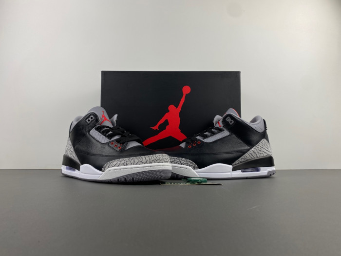 Air Jordan 3 OG “Black Cement” 2024 DN3707-010