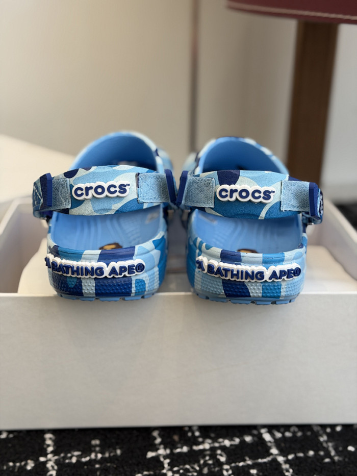 BAPE × Cr0c5 Camo blue BC03