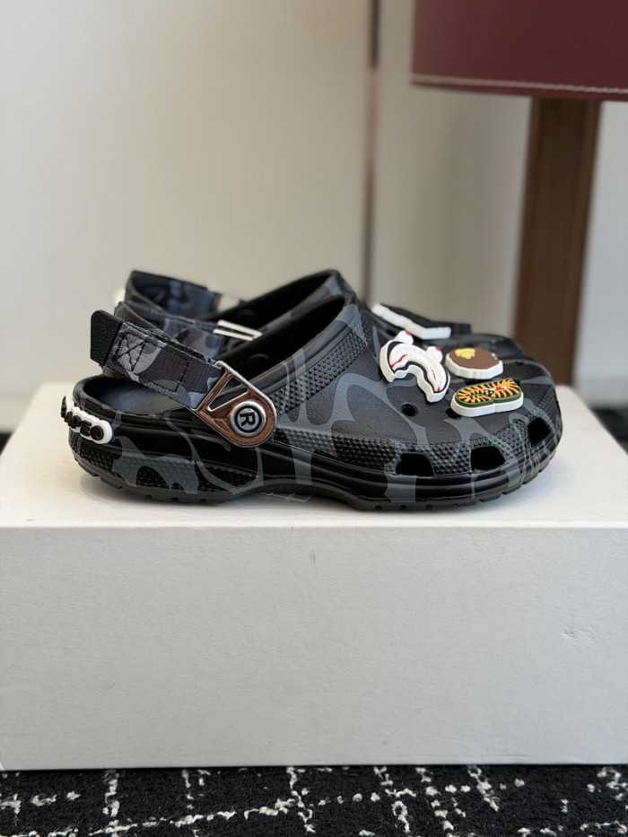 BAPE × Cr0c5 Camo black BC02