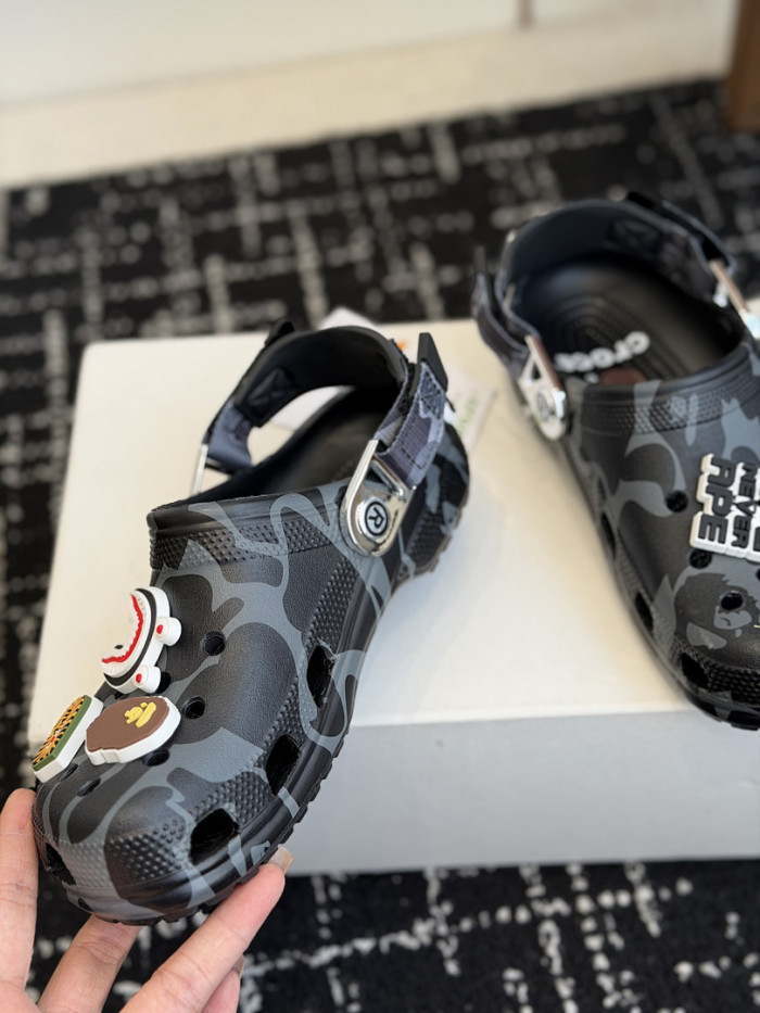 BAPE × Cr0c5 Camo black BC02
