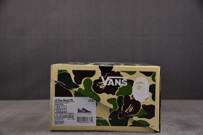 Vans x Bape Knu Skool VN000TD581